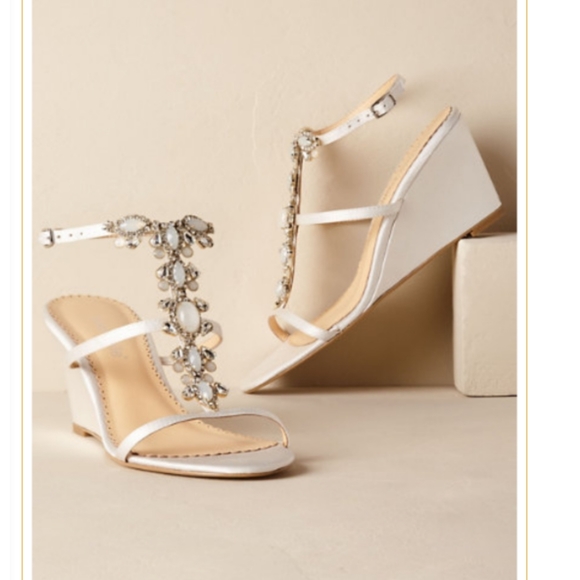 Anthropologie Shoes - NWOB BHLDN Bella belle Celia wedge